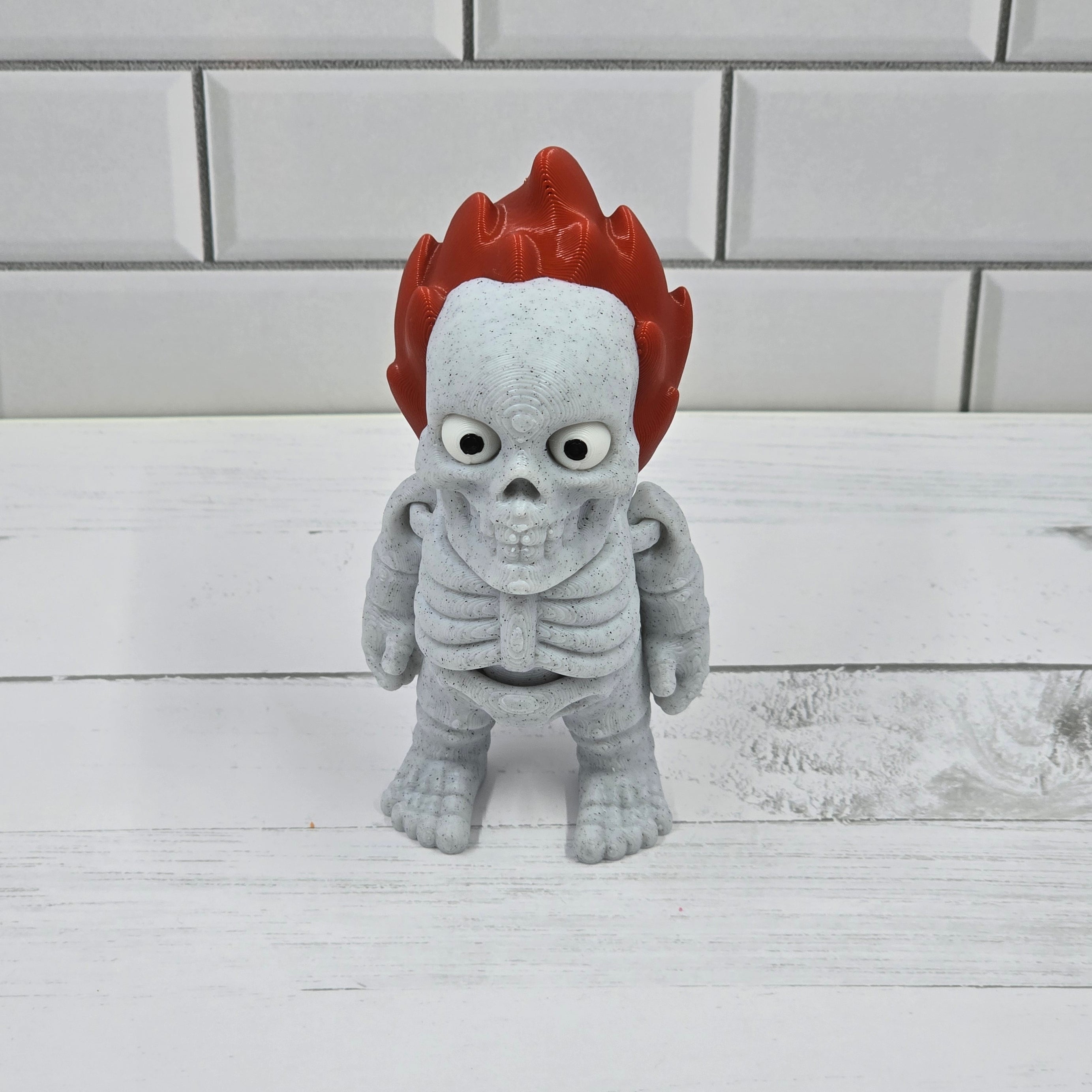 Fire Hair Skeleton