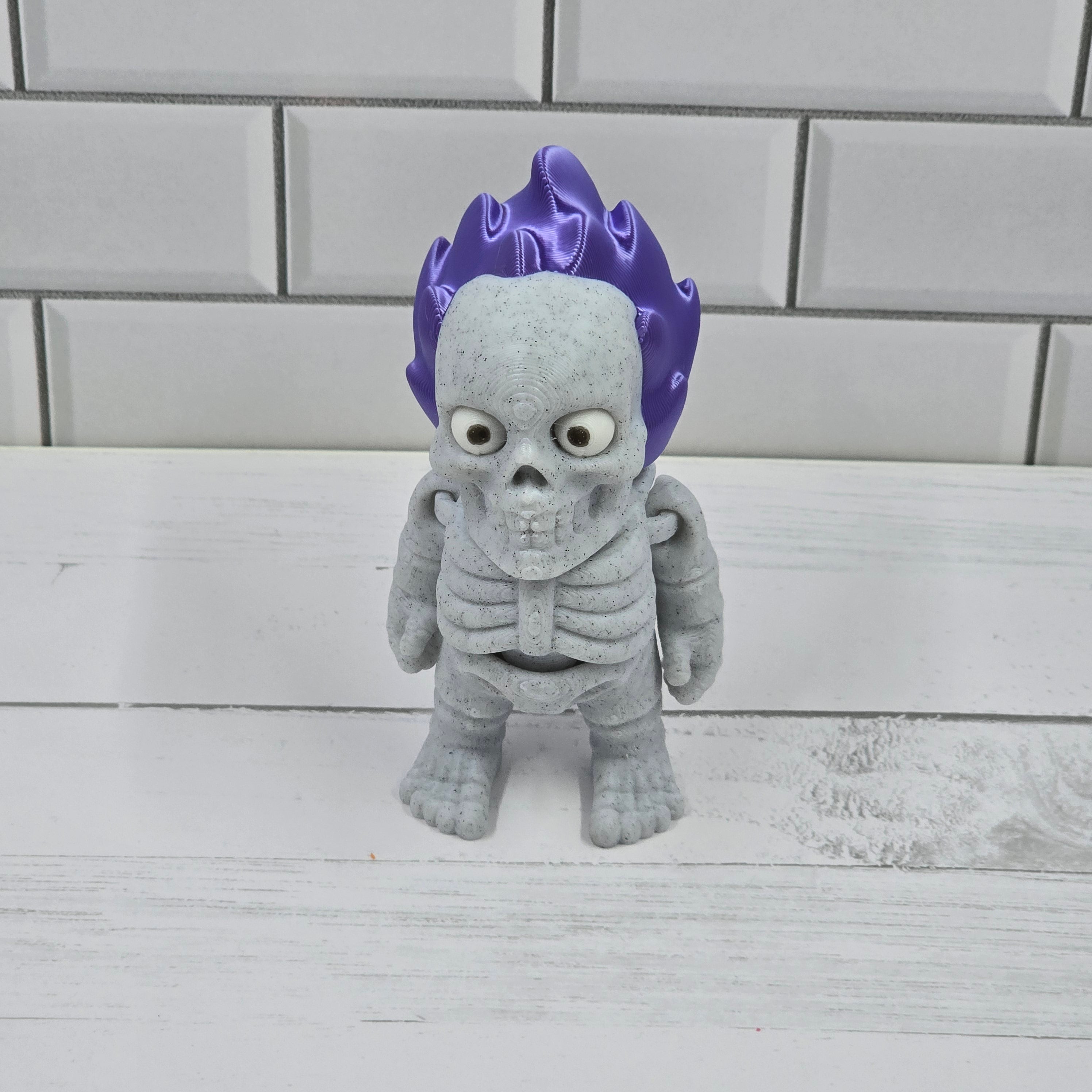 Fire Hair Skeleton