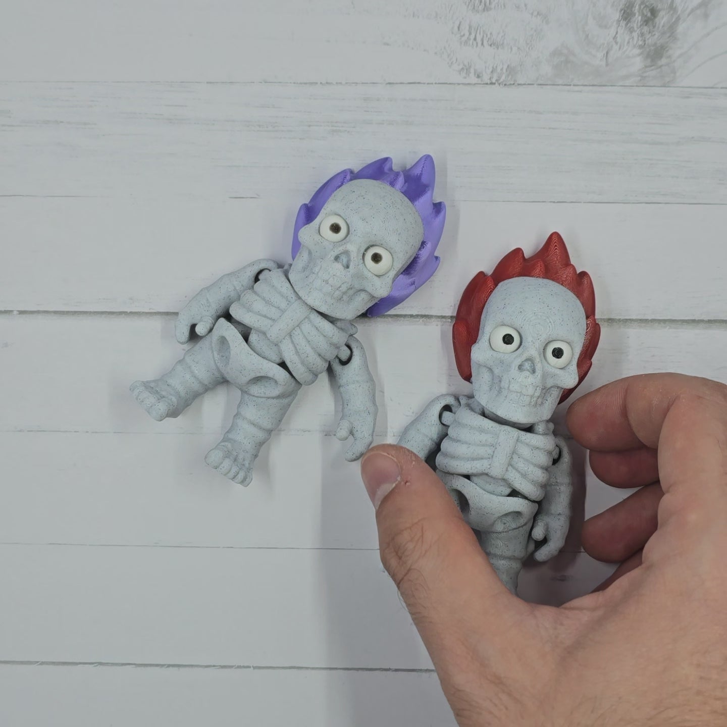 Fire Hair Skeleton