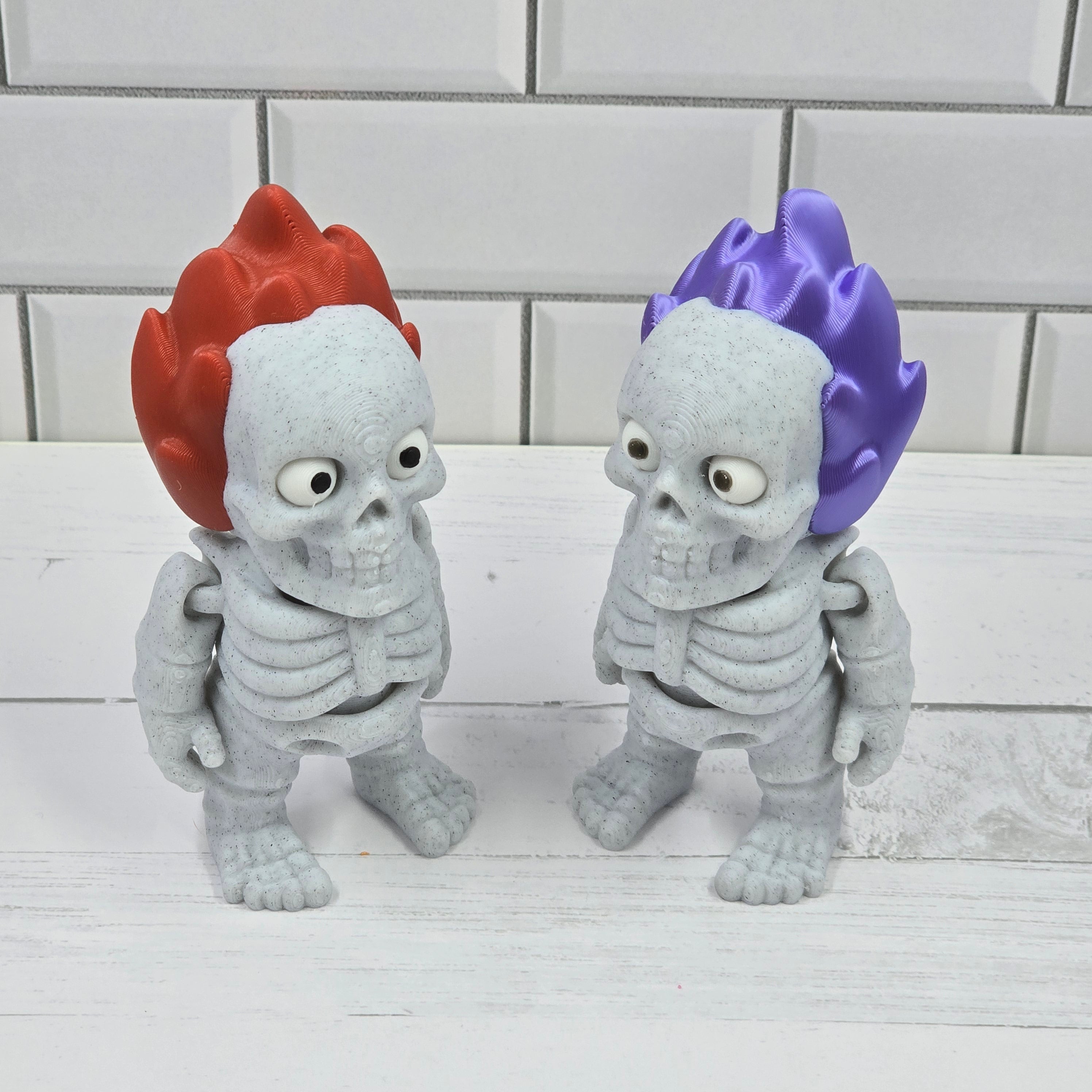 Fire Hair Skeleton