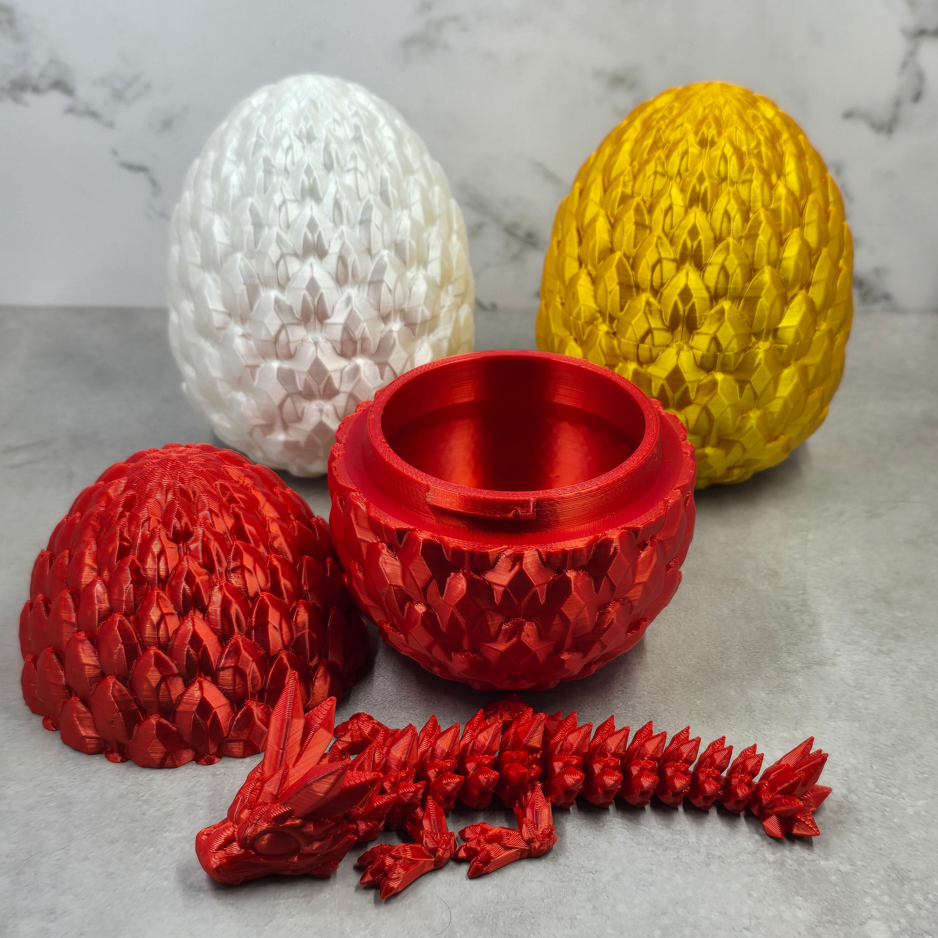 Egg with Dragon Set