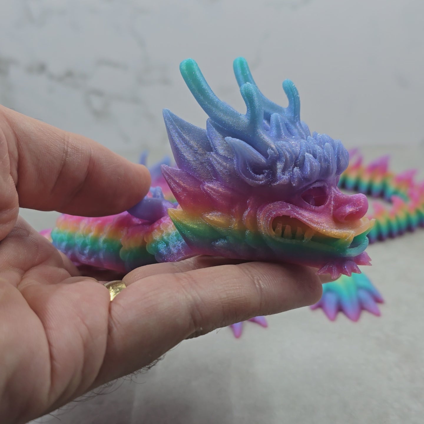 Standing Imperial Dragon